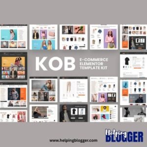 Kob – E-Commerce Elementor Pro Template Kit