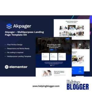 akpager-multipurpose-landing-page-template-kit-Helping-Blogger